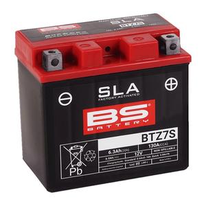 V továrni aktivovaný akumulátor BS-BATTERY BTZ7S (YTZ7S) SLA