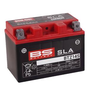 V továrni aktivovaný akumulátor BS-BATTERY BTZ14S (YTZ14S) SLA