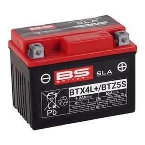 V továrni aktivovaný akumulátor BS-BATTERY BTX4L+ / BTZ5S (FA)  (YTX4L (FA)) SLA