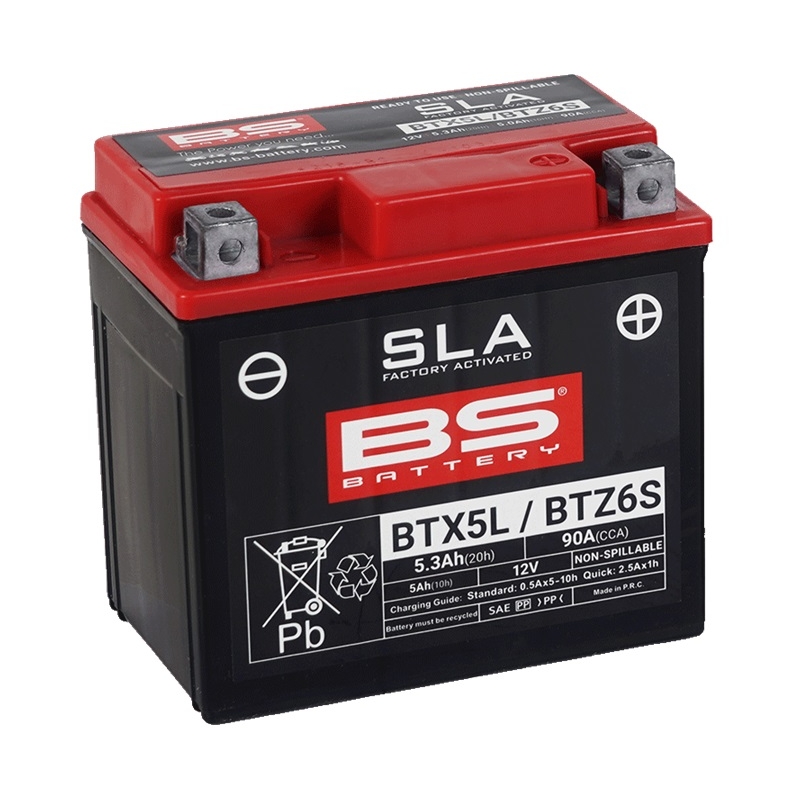 V továrni aktivovaný akumulátor BS-BATTERY SLA