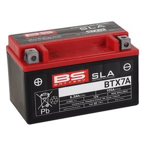 V továrni aktivovaný akumulátor BS-BATTERY BTX7A (FA) (YTX7A (FA)) SLA