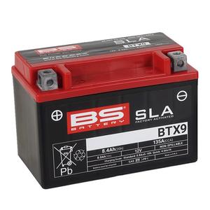 V továrni aktivovaný akumulátor BS-BATTERY BTX9 (FA) (YTX9 (FA)) SLA