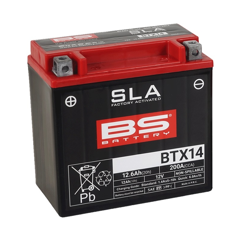V továrni aktivovaný akumulátor BS-BATTERY SLA