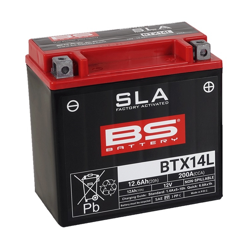 V továrni aktivovaný akumulátor BS-BATTERY SLA
