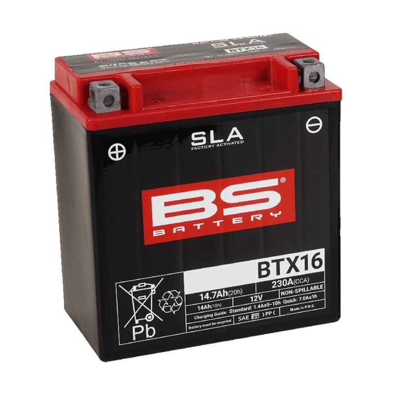 V továrni aktivovaný akumulátor BS-BATTERY SLA