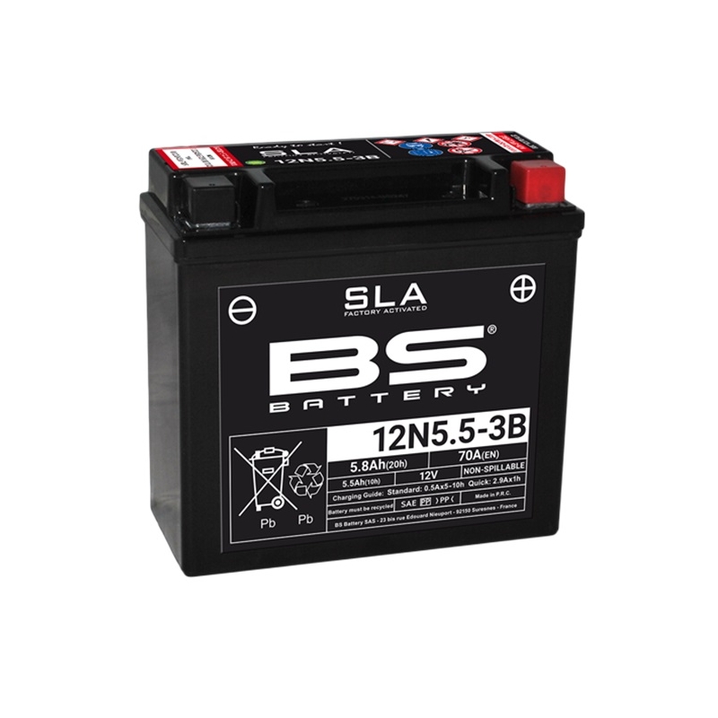 V továrni aktivovaný akumulátor BS-BATTERY SLA