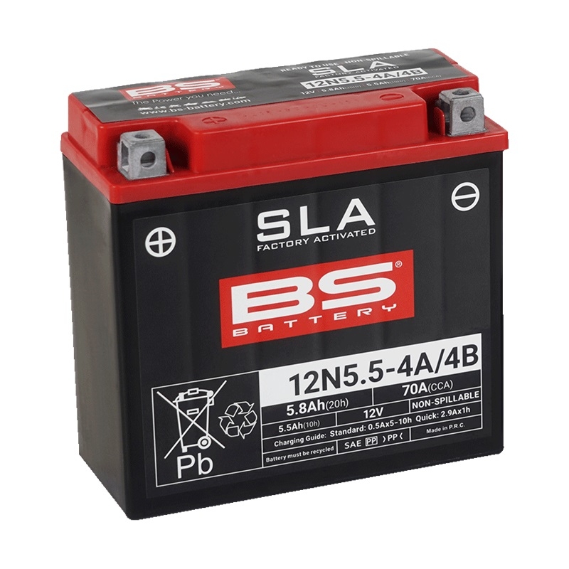 V továrni aktivovaný akumulátor BS-BATTERY SLA