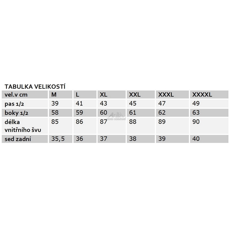 Textilné moto nohavice ForBikers ADVENTURE WP - vel. 4XL