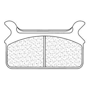 Brzdové obloženie CL BRAKES 2342 RX3