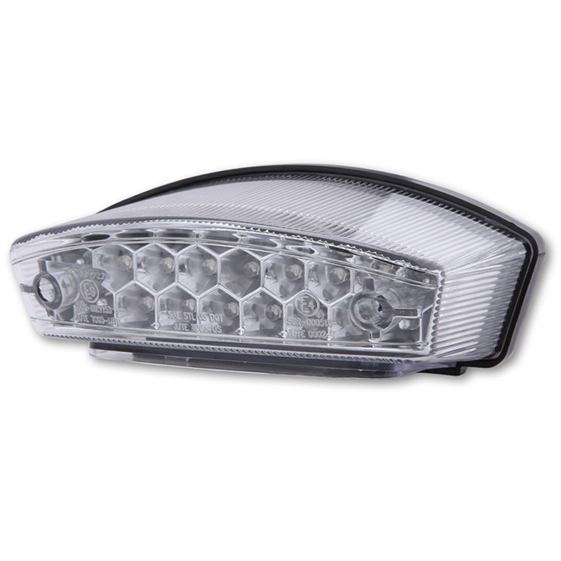 Zadné svetlo na motorku Highsider Smart Monster LED čierne