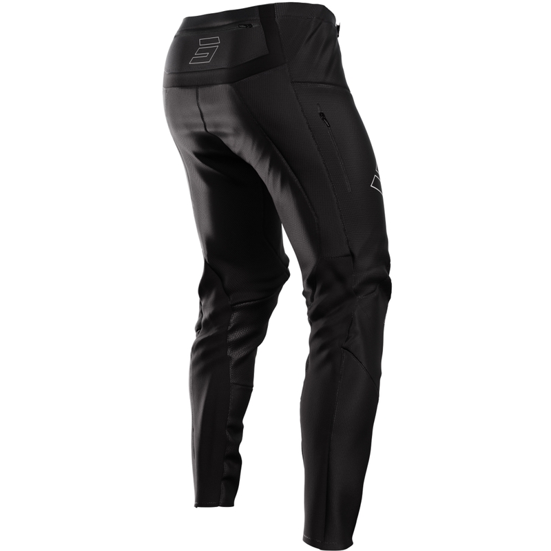 Motokrosové nohavice Shot Contact Zip čierne