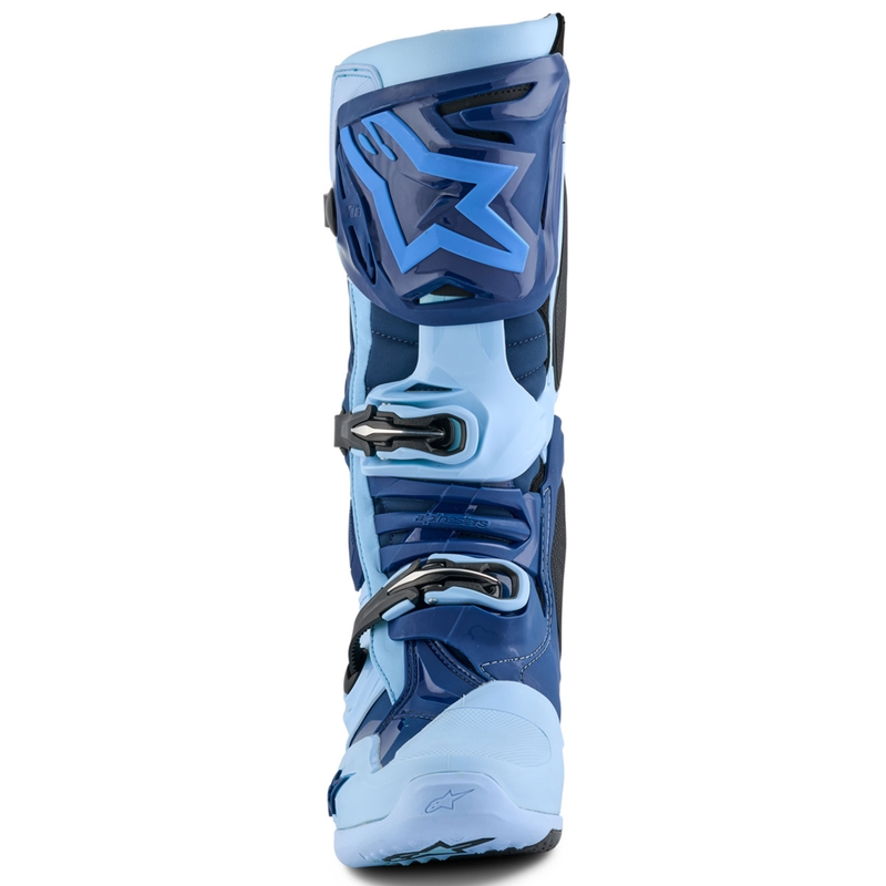 Topánky na motorku Alpinestars Tech 10 limitovaná edícia Steelers modro-svetlo modrá