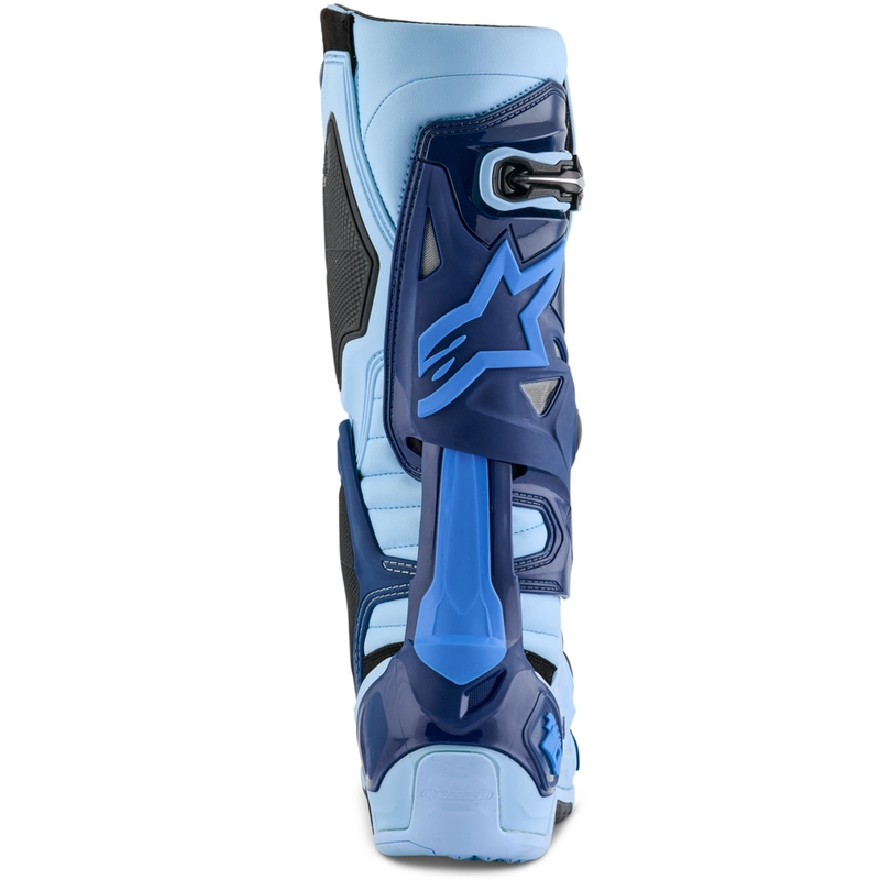 Topánky na motorku Alpinestars Tech 10 limitovaná edícia Steelers modro-svetlo modrá