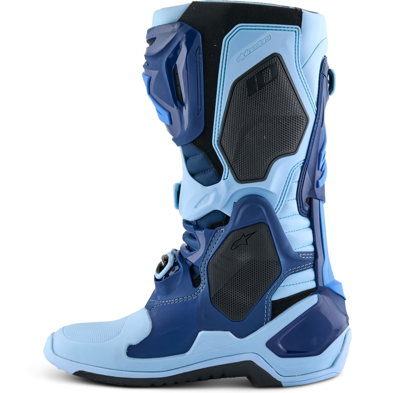 Topánky na motorku Alpinestars Tech 10 limitovaná edícia Steelers modro-svetlo modrá
