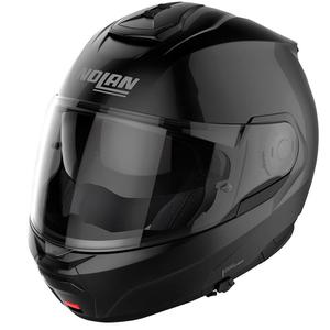 Výklopná prilba na motorku Nolan N100-6 Classic N-COM 3 čierna