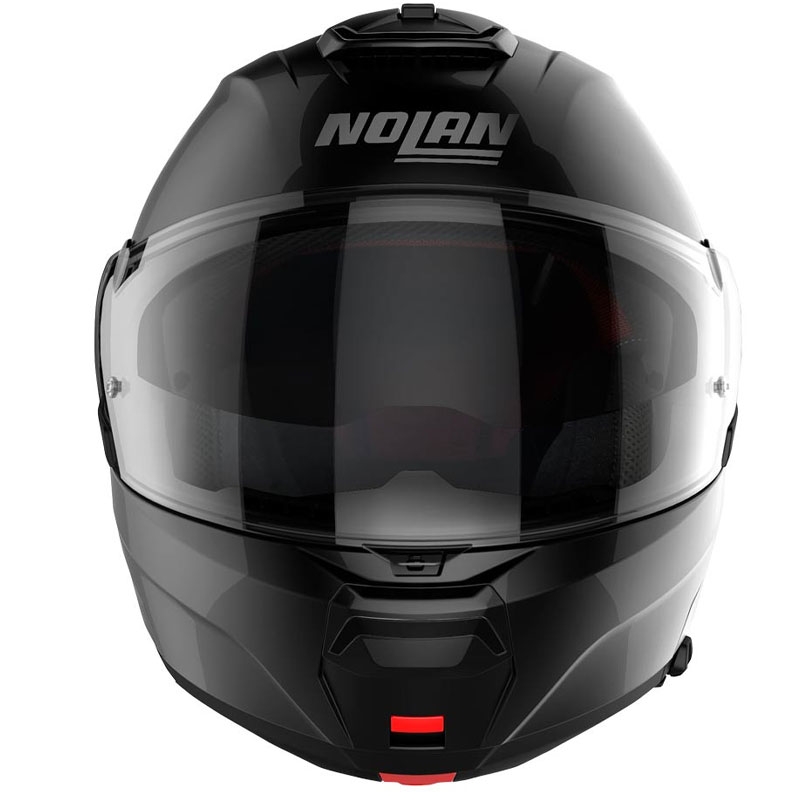 Výklopná prilba na motorku Nolan N100-6 Classic N-COM 3 čierna