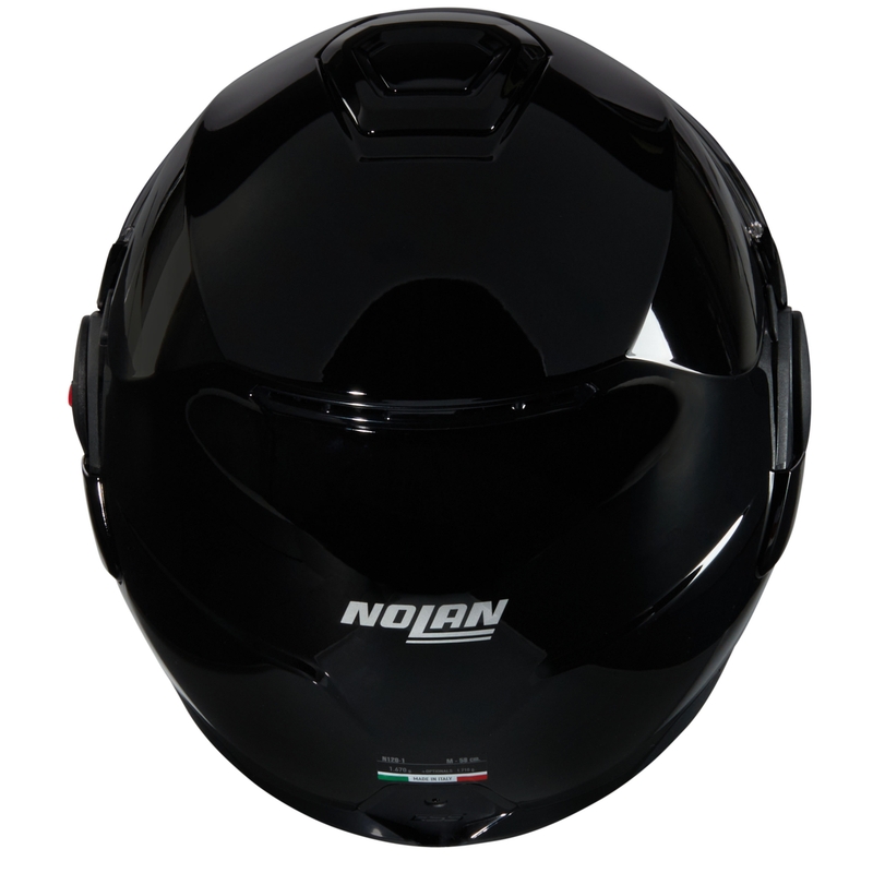 Preklápacia helma na motorku Nolan N120-1 Classico N-COM 301 čierna