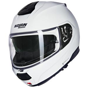 Preklápacia helma na motorku Nolan N100-6 Classico N-COM 305 biela