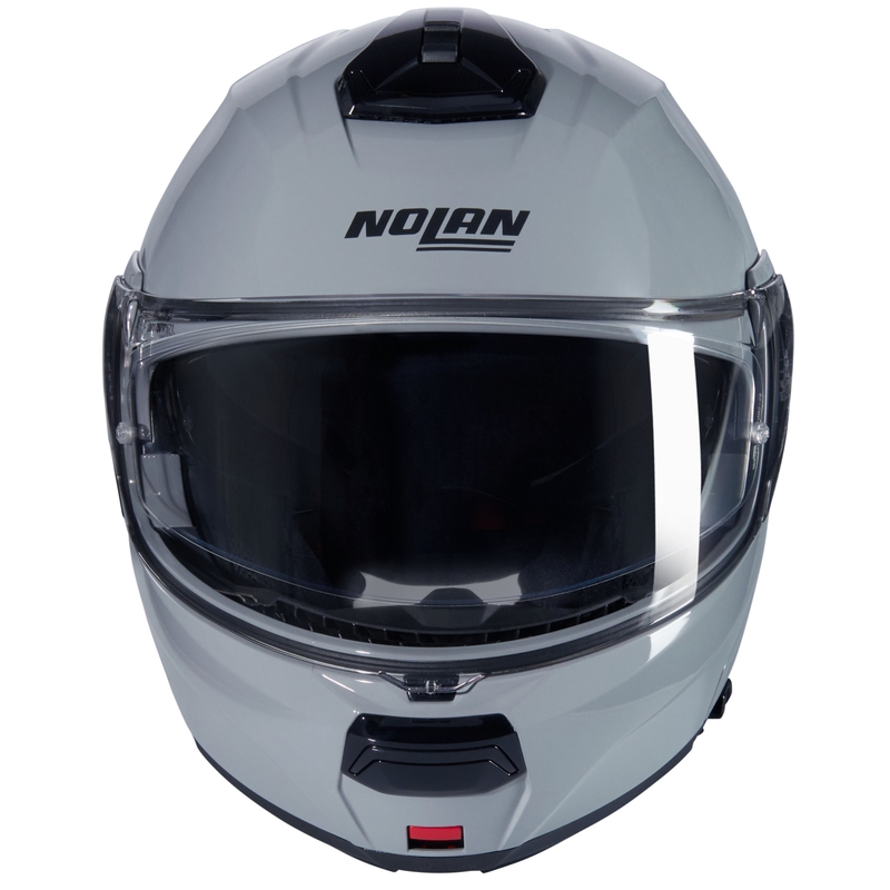 Vyklápacia helma na motorku Nolan N100-6 Classico N-COM 303 sivá