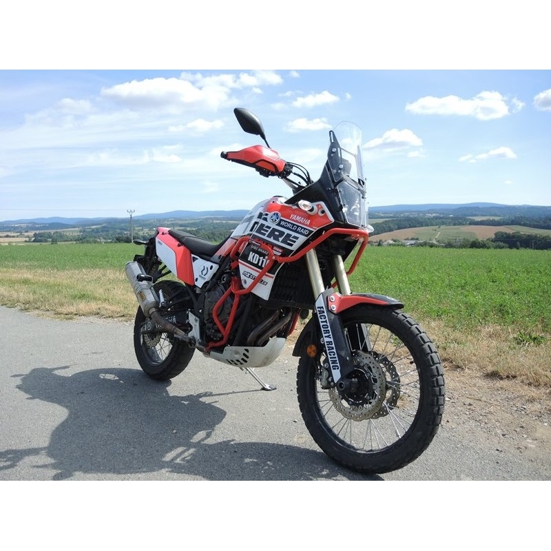 Ochrana motora RDMOTO červená (with protectors)
