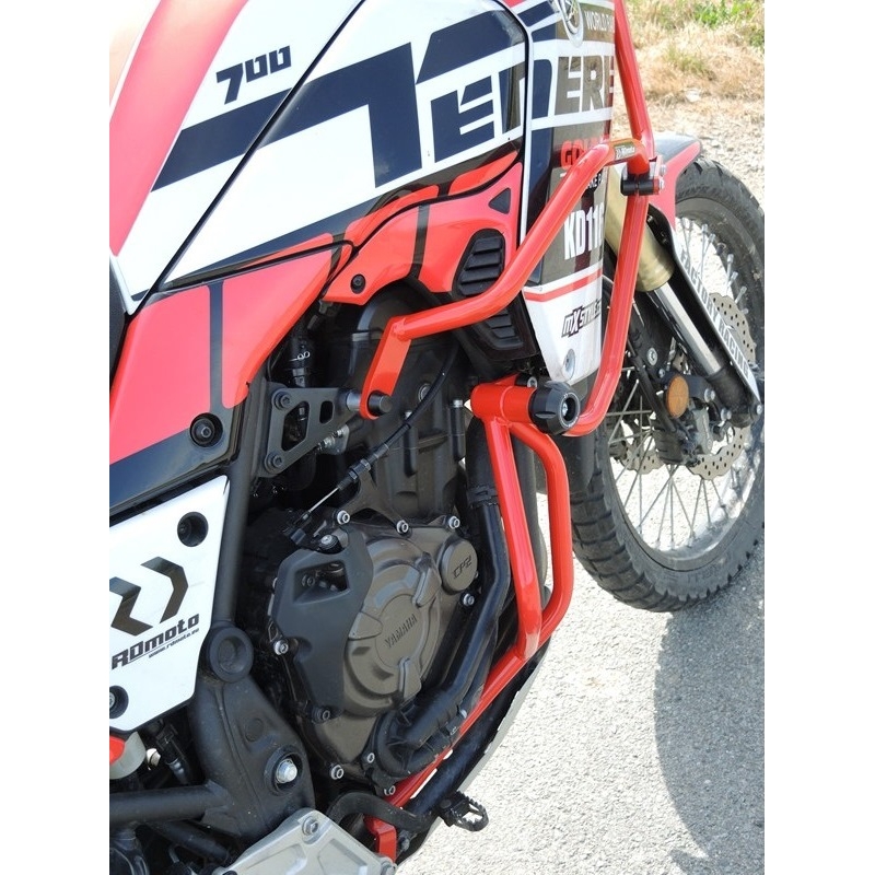 Ochrana motora RDMOTO červená (with protectors)
