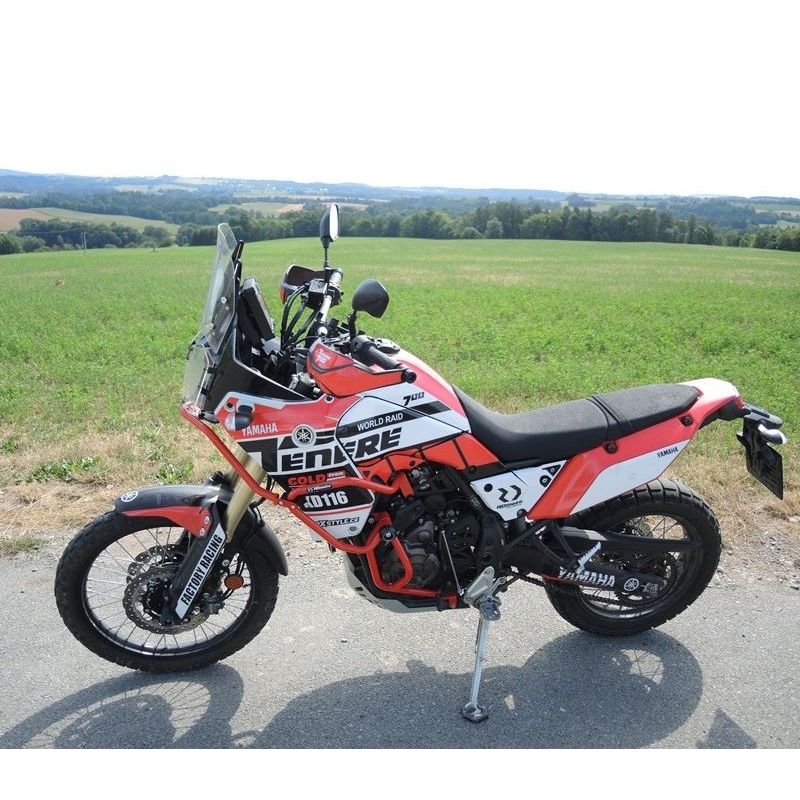 Ochrana motora RDMOTO červená (with protectors)