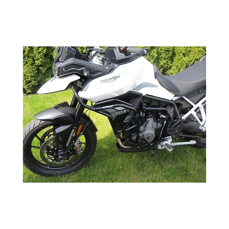 Ochrana motora RDMOTO čierna lower + upper frames (with protectors)