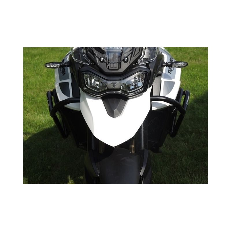 Ochrana motora RDMOTO čierna lower + upper frames (with protectors)