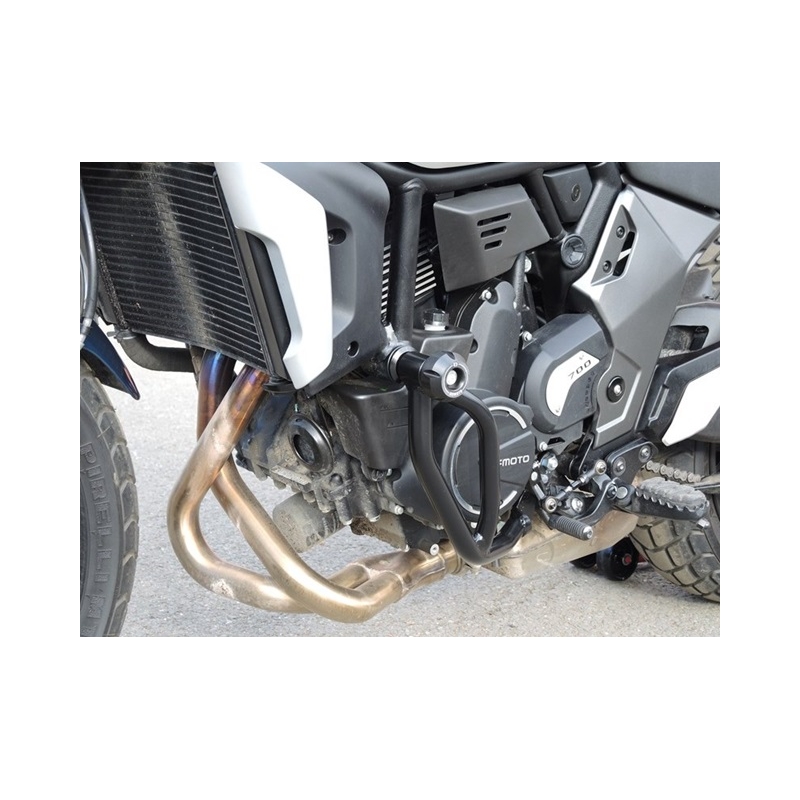 Ochrana motora RDMOTO čierna (with protectors)
