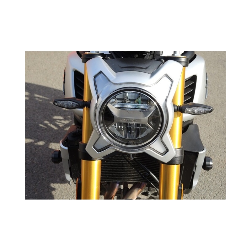 Ochrana motora RDMOTO čierna (with protectors)