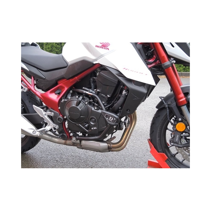 Ochrana motora RDMOTO čierna (with protectors)