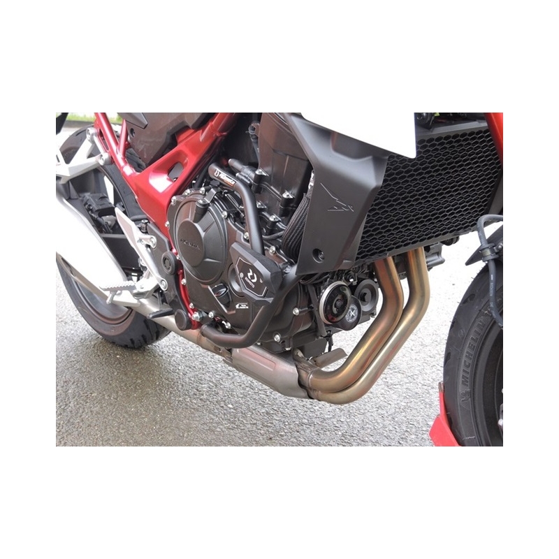 Ochrana motora RDMOTO čierna (with protectors)