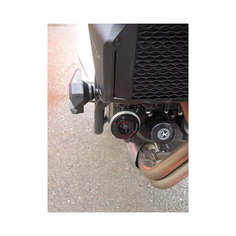 Ochrana motora RDMOTO čierna (with protectors)