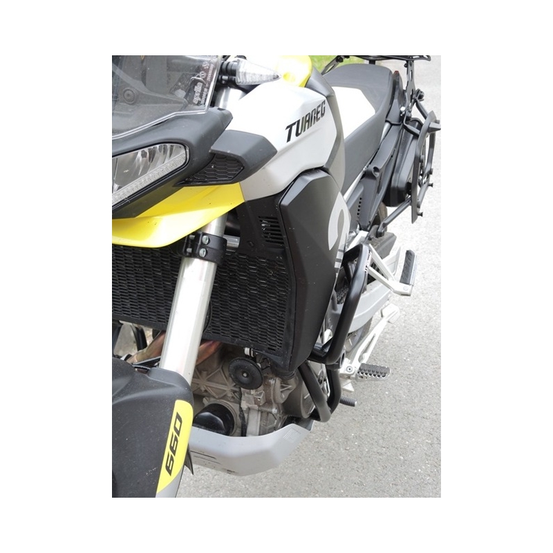 Ochrana motora RDMOTO čierna (lower + upper frames with protectors)
