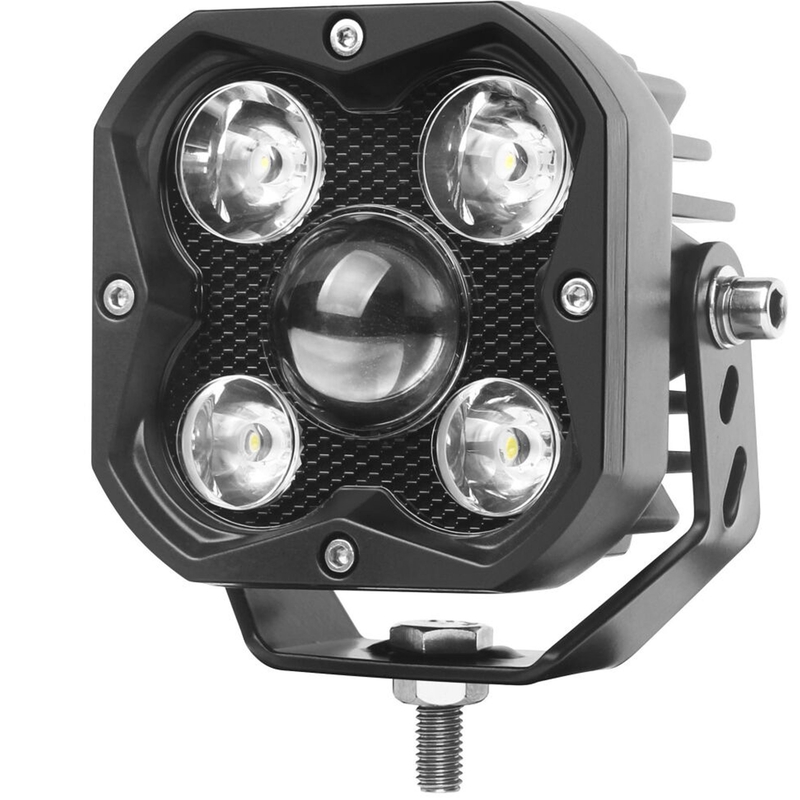 LED svetlo SHARK LED Driving Light with Laser LED 3,2" 40 W čierne