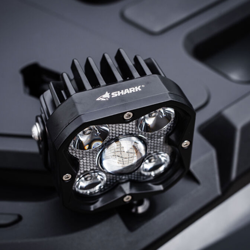 LED svetlo SHARK LED Driving Light with Laser LED 3,2" 40 W čierne