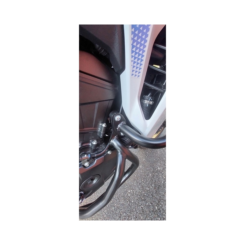 Ochrana motora RDMOTO čierna (lower + upper frames)