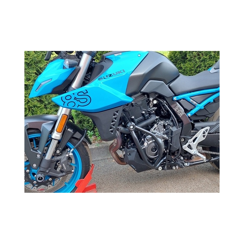 Ochrana motora RDMOTO čierna (with protectors)