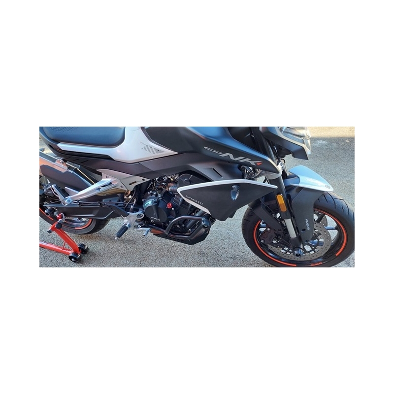 Ochrana motora RDMOTO čierna (with protectors)