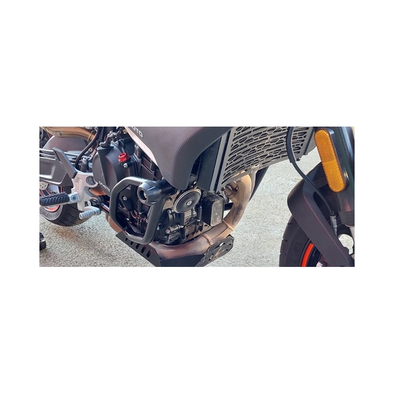 Ochrana motora RDMOTO čierna (with protectors)