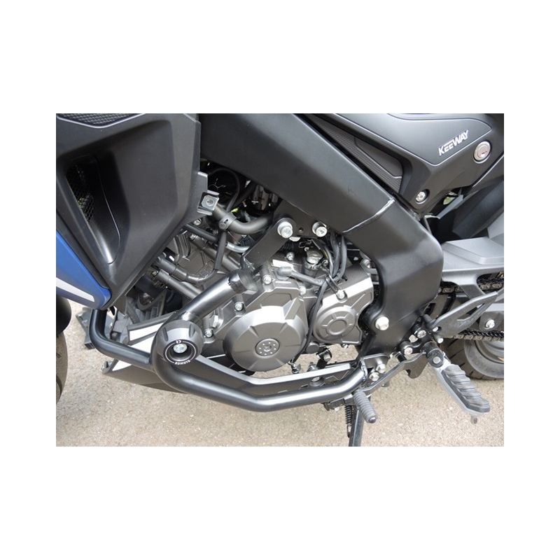 Ochrana motora RDMOTO čierna (with protectors)