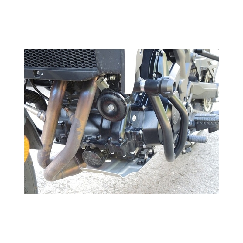 Ochrana motora RDMOTO čierna (lower frames with protectors)