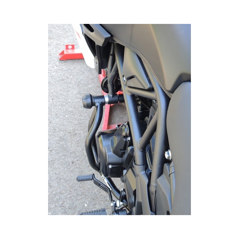 Ochrana motora RDMOTO čierna (lower frames with protectors)