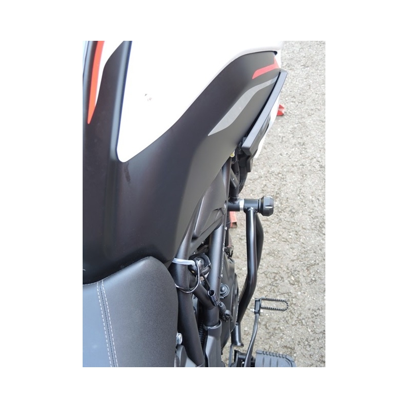 Ochrana motora RDMOTO čierna (lower frames with protectors)