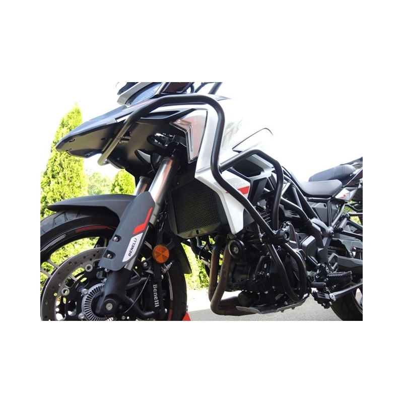 Ochrana motora RDMOTO čierna (upper + lower frames with protectors)