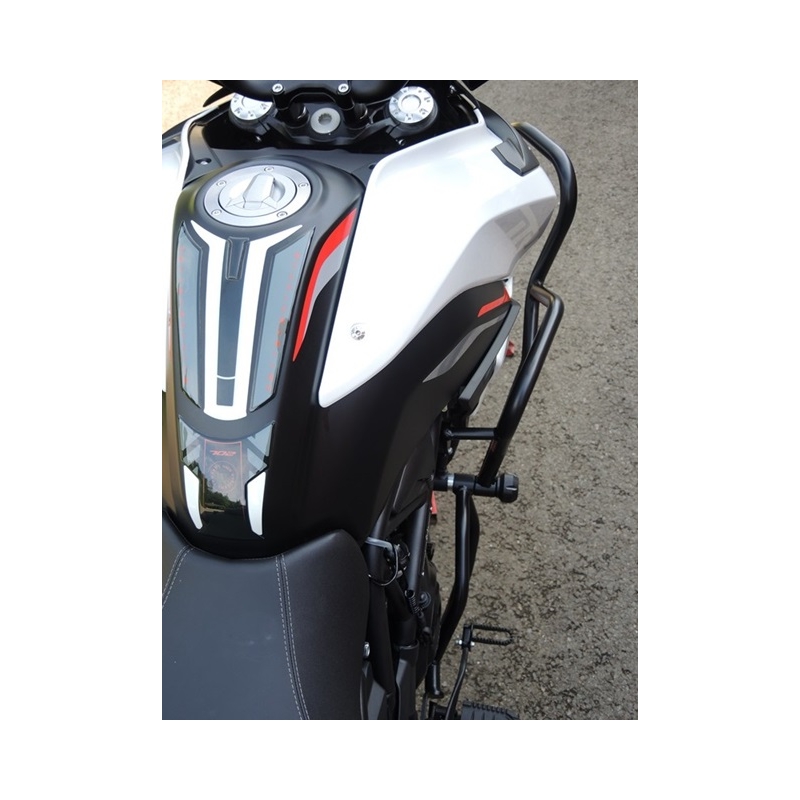 Ochrana motora RDMOTO čierna (upper + lower frames with protectors)