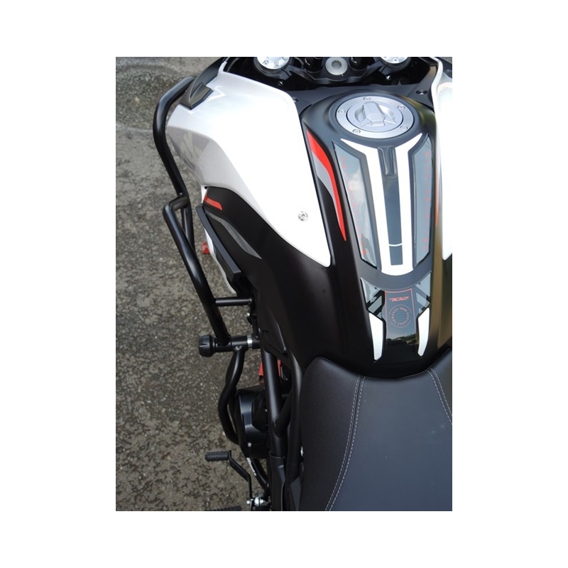 Ochrana motora RDMOTO čierna (upper + lower frames with protectors)