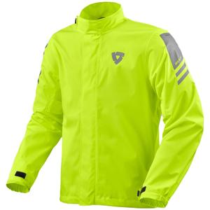 Moto bunda do dažďa Revit Cyclone 4 H2O fluo žltá