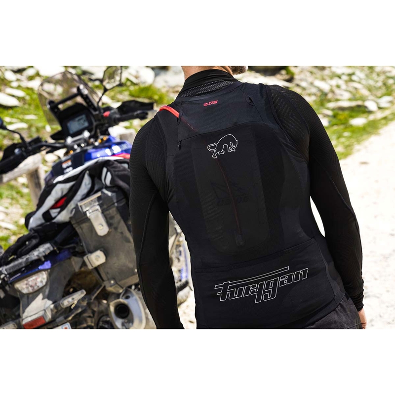 Chránič tela Furygan X-Road Vest D3O® čierny