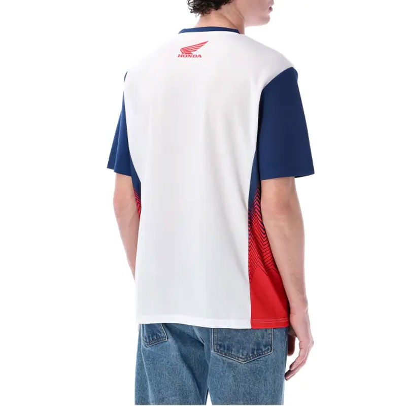 Tričko Honda HRC Technical Fabric biele